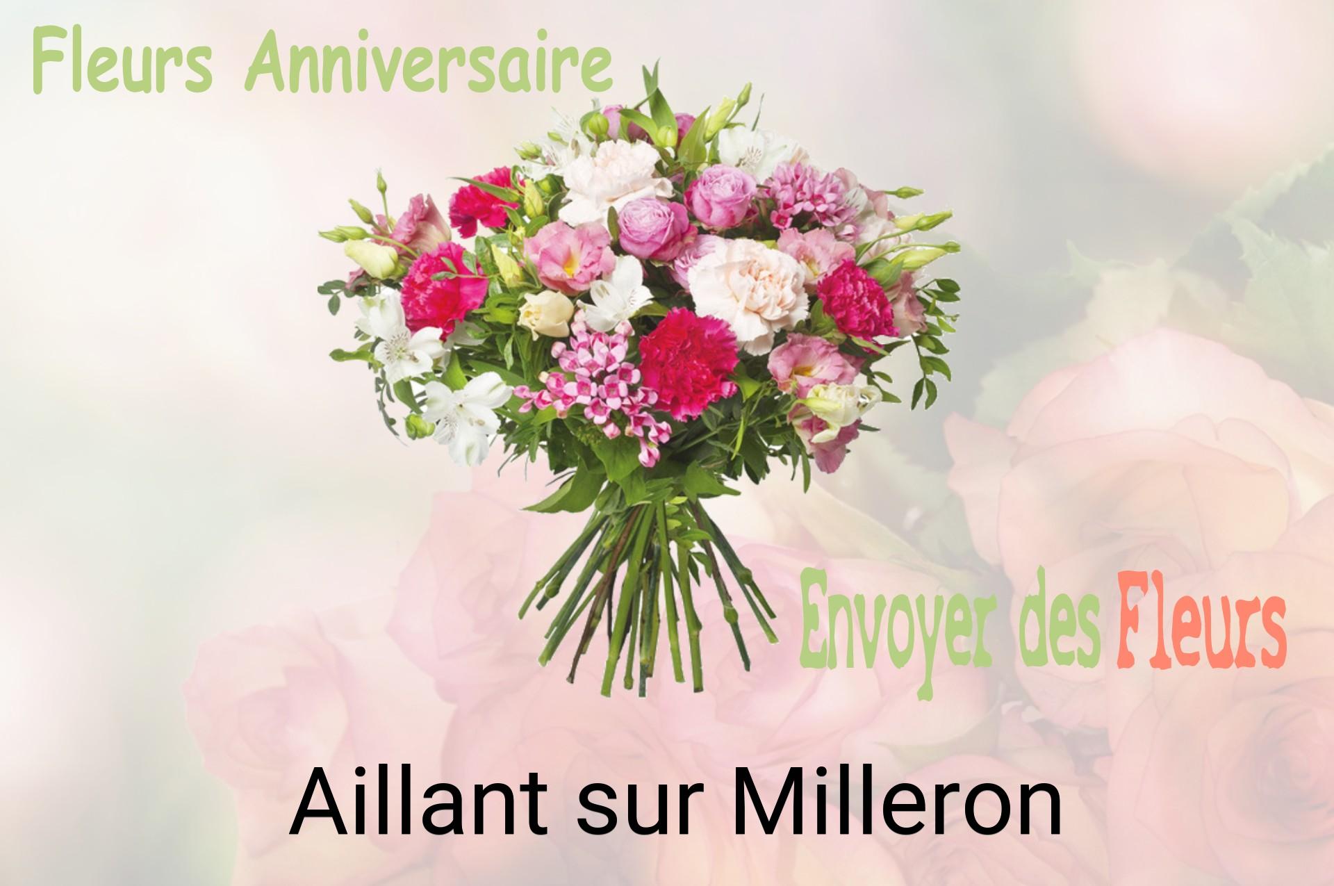 Bouquet de fleurs d’anniversaire livré à Aillant-sur-Milleron