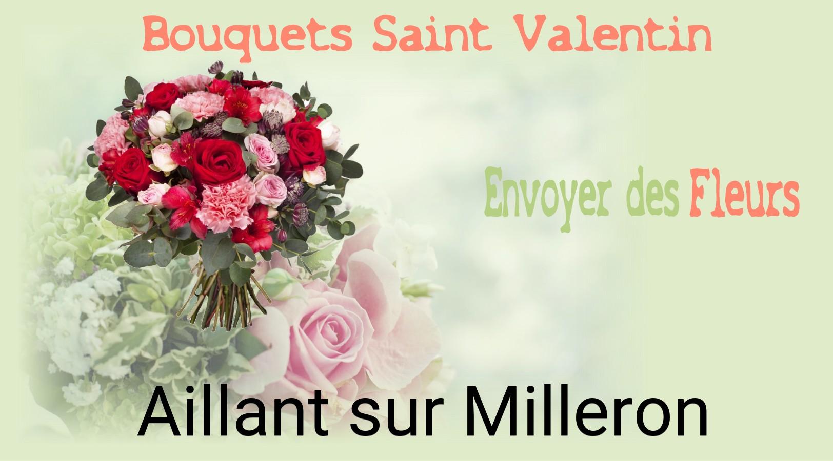 Roses de Saint-Valentin livrées à Aillant-sur-Milleron